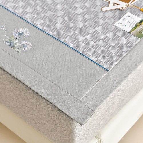 恒源祥夏季冰丝床单凉席可机洗丝滑裸睡防滑空调席子榻榻米软席 - 图3