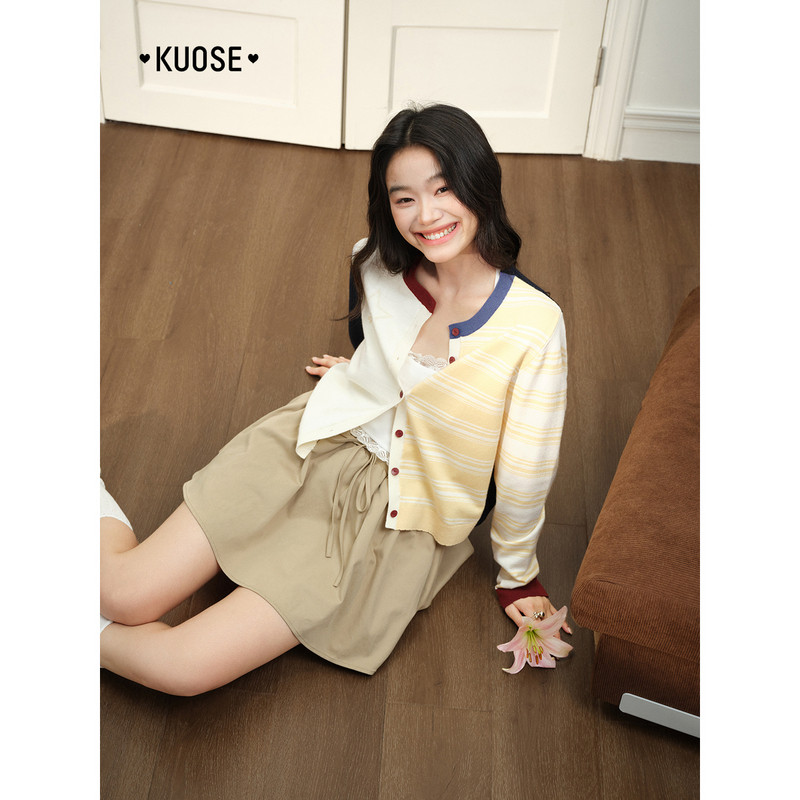 阔色卡其色高腰宽松休闲裤短裤子2026春季新款女装蓬蓬半身裙裤秋,淘宝优惠券,粉丝福利购,淘宝优惠卷