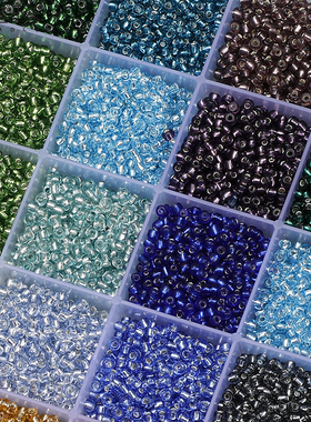 diy国产透明玻璃饰品项链散珠