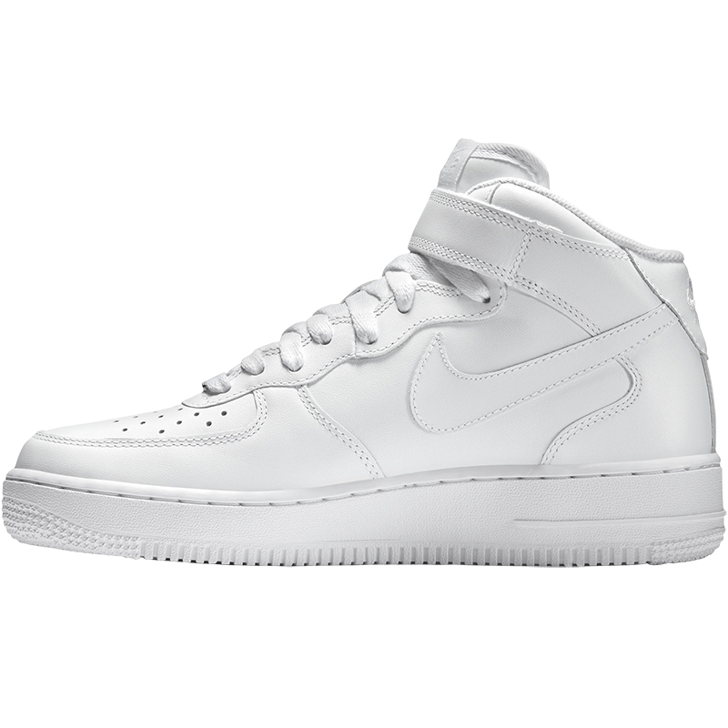 Nike/耐克 AIR FORCE 1空军一号纯白AF1男女款中帮休闲板鞋CW2289-图3