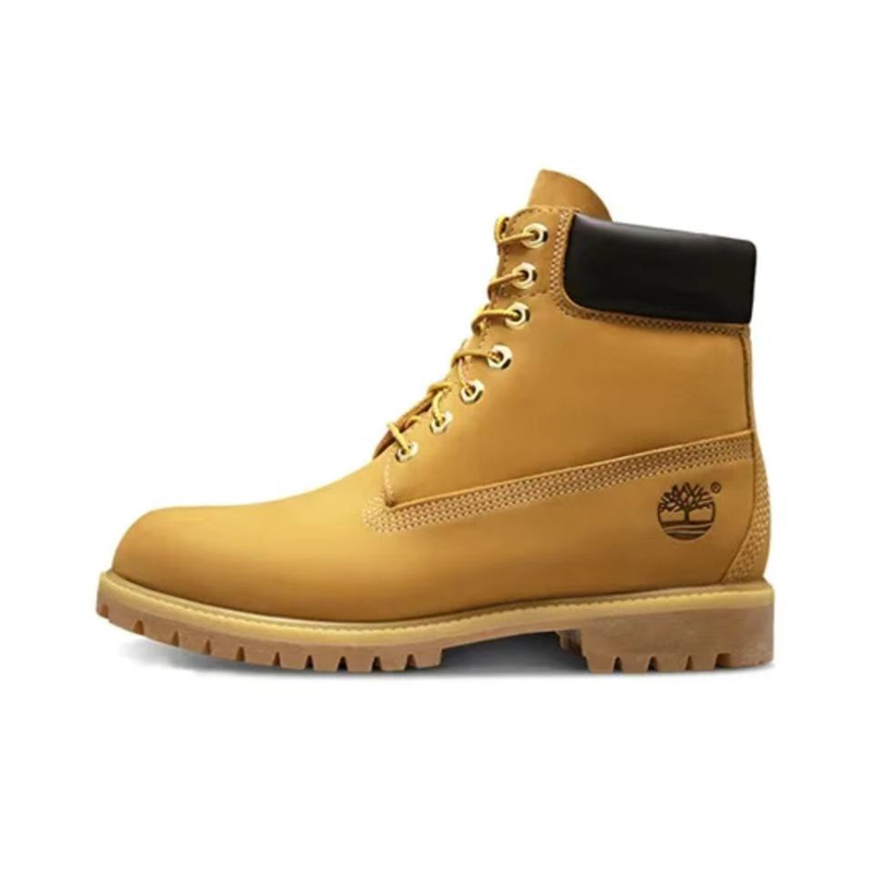 Timberland 添柏岚 户外高帮防水经典大黄靴 10061W - 图3