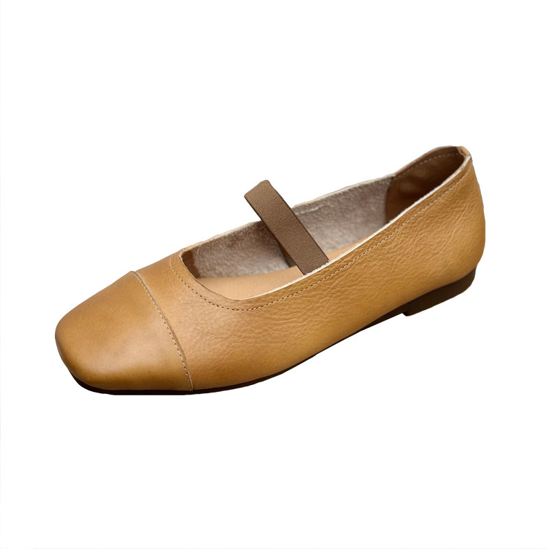 手工真皮复古妈妈鞋平底玛丽珍鞋新款奶奶鞋中老年春季女鞋休闲,淘宝优惠券,粉丝福利购,淘宝优惠卷