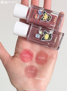 5月限定bbia宝可梦联名哑光果汁唇釉腮红眼影眼线笔卧蚕笔腮红膏