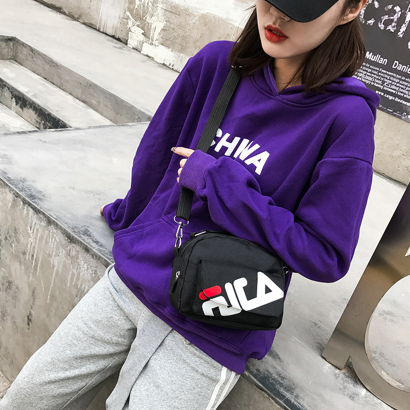 2020新款韩版潮流字母尼龙零钱包 莱媚女士包袋