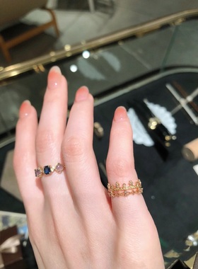 微风庄园女银镀金天然石