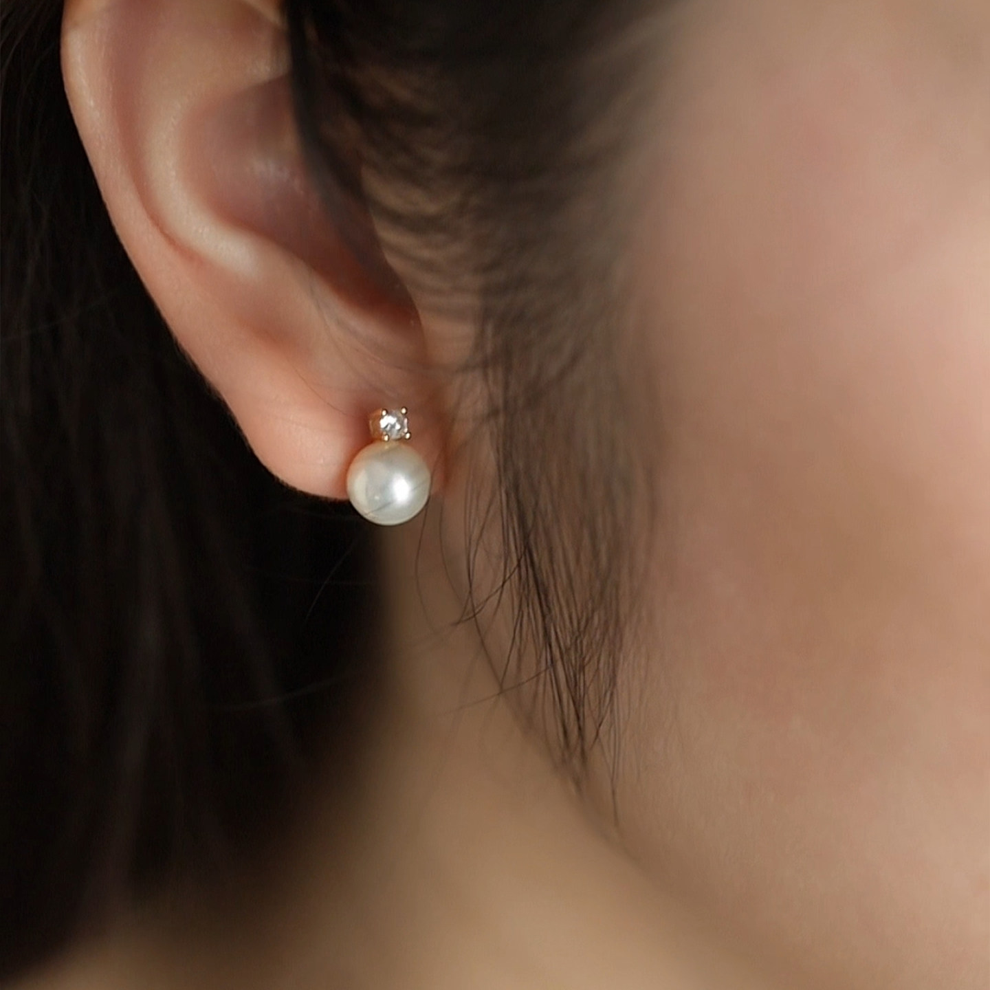 【戴妃】天然淡水珍珠耳钉女款 S925银正圆经典时尚百搭高级耳饰,淘宝优惠券,粉丝福利购,淘宝优惠卷