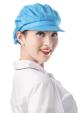 厨师帽子食品卫生车间家用防尘