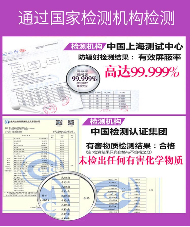 防辐射服怀孕期上班族电脑隐形内穿四季正品围裙防辐射孕妇装肚兜-图3