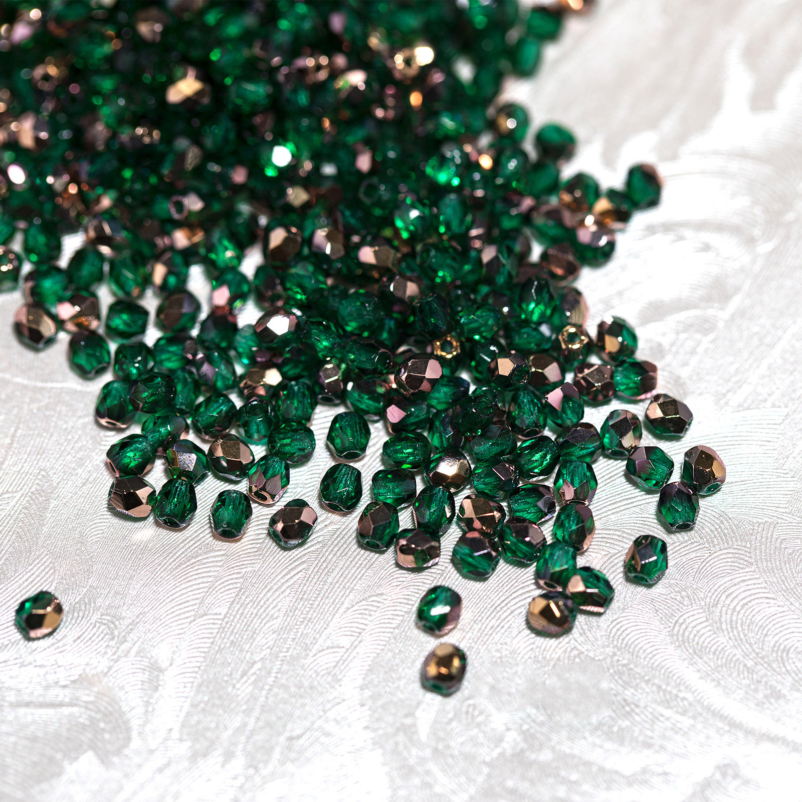 3mm火磨珠100颗 复古铜祖母绿捷克进口水晶珠火光枣珠散珠手链diy,淘宝优惠券,粉丝福利购,淘宝优惠卷