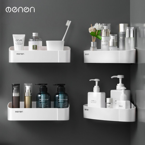 Bathroom storage rack washbasin tripod without drilling holes