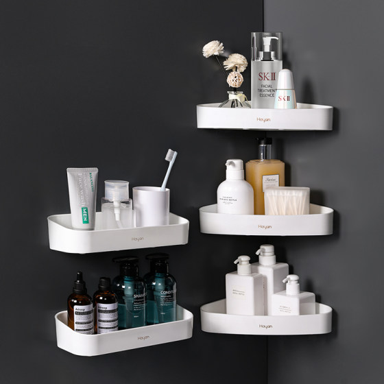 Bathroom storage rack washbasin tripod without drilling holes
