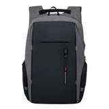 Рюкзак, мужской вместительный и большой ноутбук, бизнес-версия, из полиэстера, ткань оксфорд