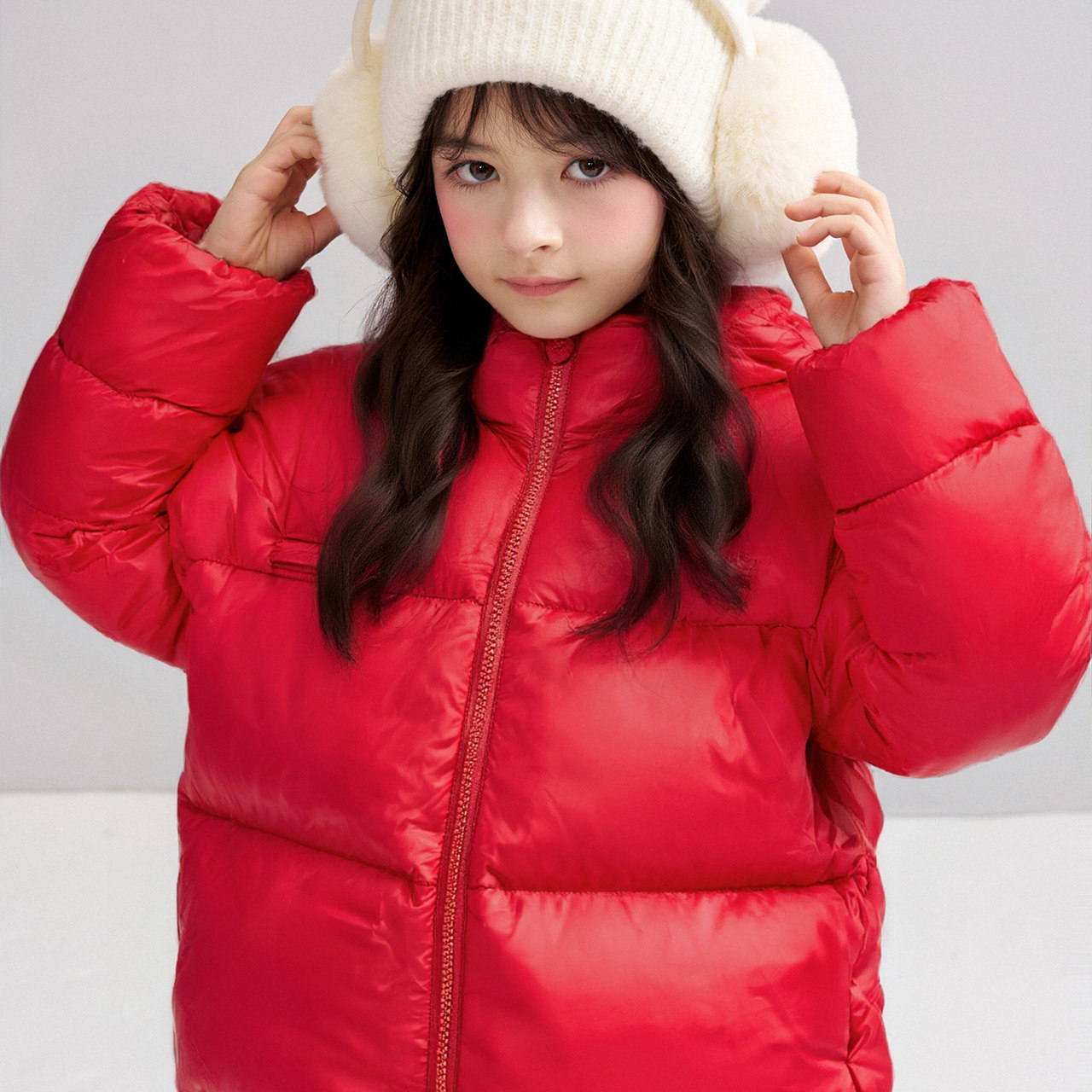 笛莎官方旗舰童装女童羽绒服冬季新款大童女孩儿童时尚保暖面包服,淘宝优惠券,粉丝福利购,淘宝优惠卷