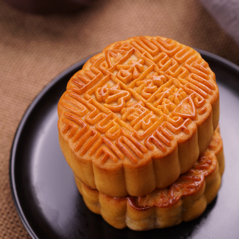 杏花楼奶油椰蓉月饼中秋节上海老品牌广式月饼传统椰丝糕点100g*5