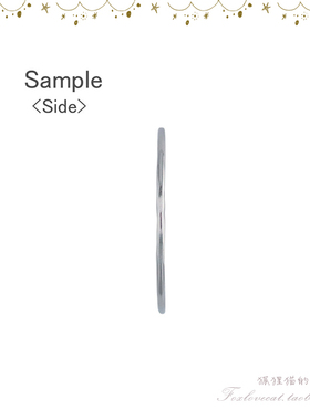 金色凸凹闭口圈耳环挂件合金