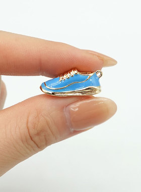 运动鞋挂吊饰拉链扣日本贵和kiwa饰品diy项链饰品配件