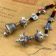 Car pendant ethnic style five-strand vajra bell