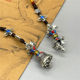 Car pendant ethnic style five-strand vajra bell