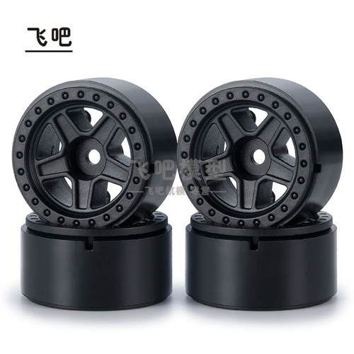 1.0寸 Axial 1/24 SCX24 90081斗角士 Jeep 30*16MM 塑料夹片轮毂 - 图3