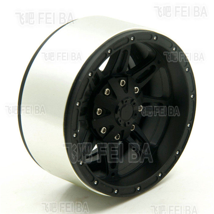 2.2寸金属锁胎轮毂 仿真攀爬车 幽灵 SCX10 R