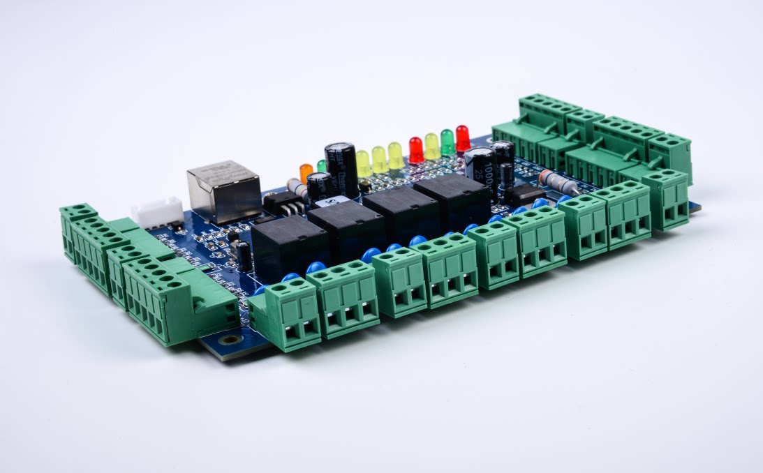 Network access control system magnetic lock card reader controller