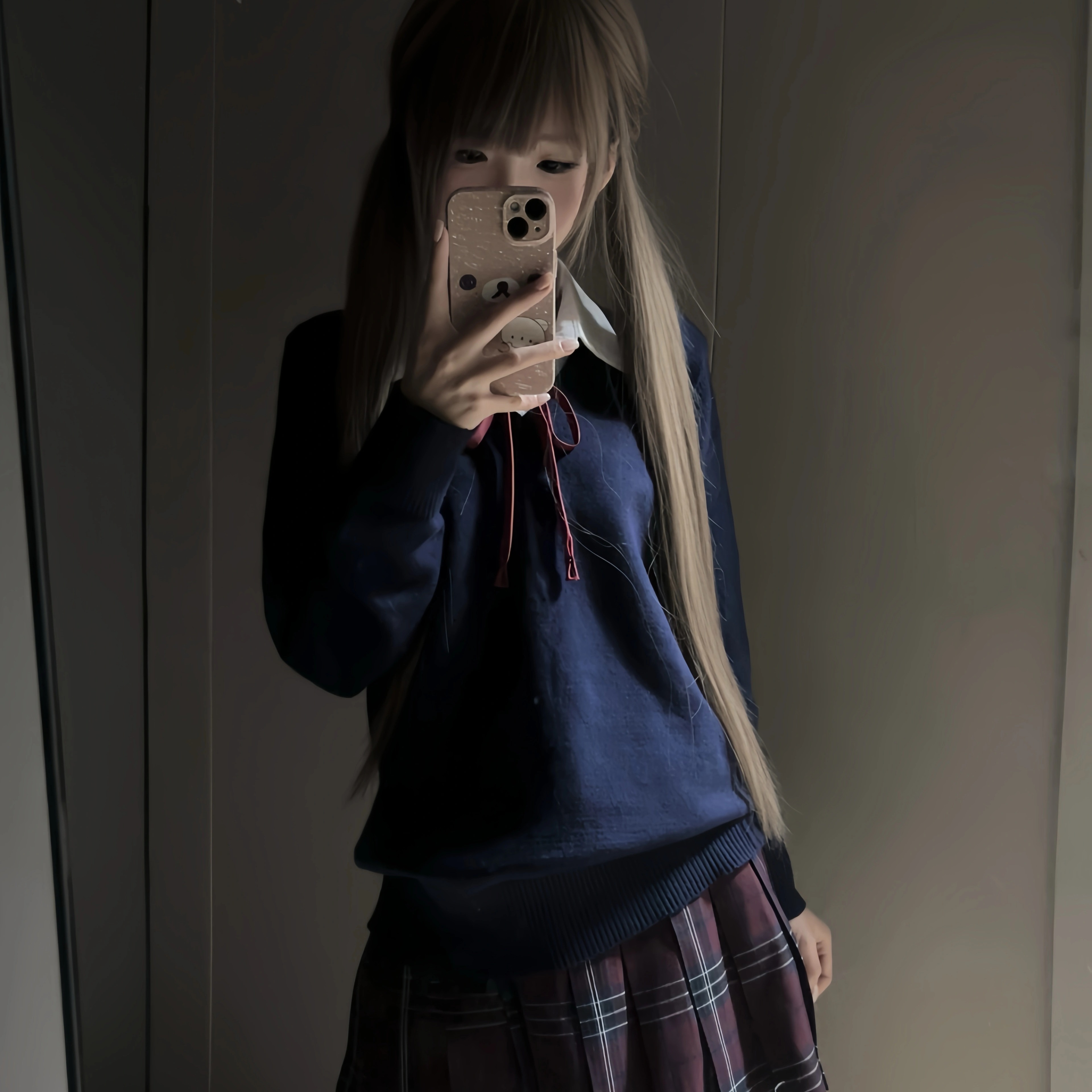 【神仙club】月川中 套头毛衣 多色套头长袖jk毛衣 jk制服毛衣 - 图2