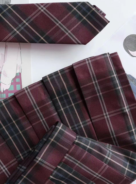 【神仙club】原创jk学院风【墨染】领结校供感领带日系格裙小物