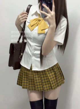 【纯色双层 INARIYA自制】特殊型领结JK制服配饰可爱百搭学院风