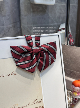 【稻荷屋INARIYA】小蝶形双层领结校供感百搭配饰JK制服