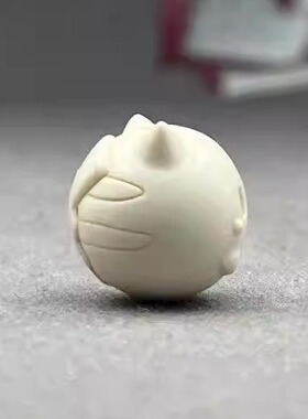 猛犸牙雕宝可梦圆皮卡丘手串隔珠