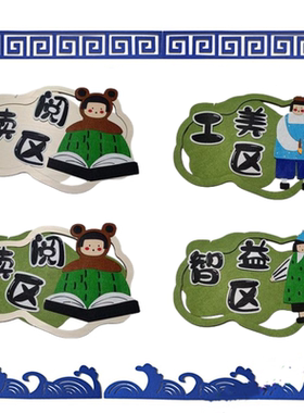 幼儿园环创吊饰墙面装饰