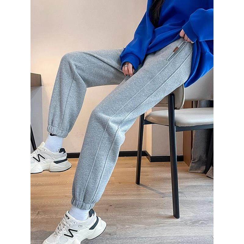 广州十三行爆款女装高端欧货小脚运动裤束脚美式休闲哈伦卫裤纯色,淘宝优惠券,粉丝福利购,淘宝优惠卷