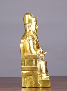 黄铜文昌帝君文昌星张亚子