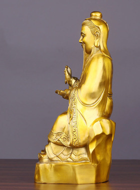 黄铜孙思邈真人铜像名医神医神像