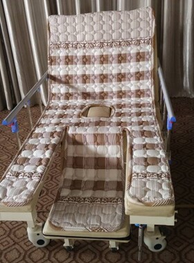 家用多功能护理床翻身床医疗床单双摇病床中曲全曲专用褥子带便孔