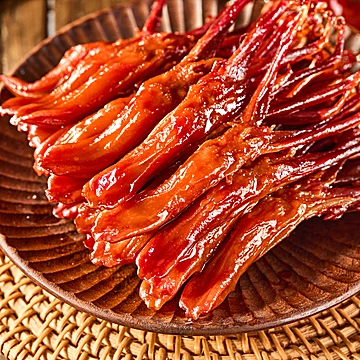 【初旭官旗】40g*5袋温州特产酱鸭舌头[39元优惠券]-寻折猪