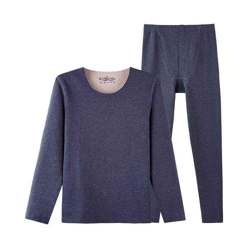 无痕发热衣男士秋衣卫生裤套装冬季加绒加厚德贴身发热圆领内搭衣,淘宝优惠券,粉丝福利购,淘宝优惠卷