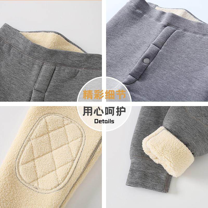 男童保暖裤加绒加厚儿童秋裤中大童打底绒裤高腰宝宝内穿棉毛裤冬,淘宝优惠券,粉丝福利购,淘宝优惠卷