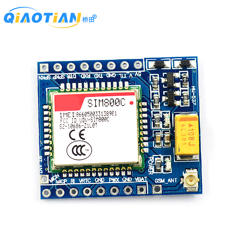SIM800C GSM GPRS模块高配带蓝牙 短信 适配51/STM32程序 - 图3