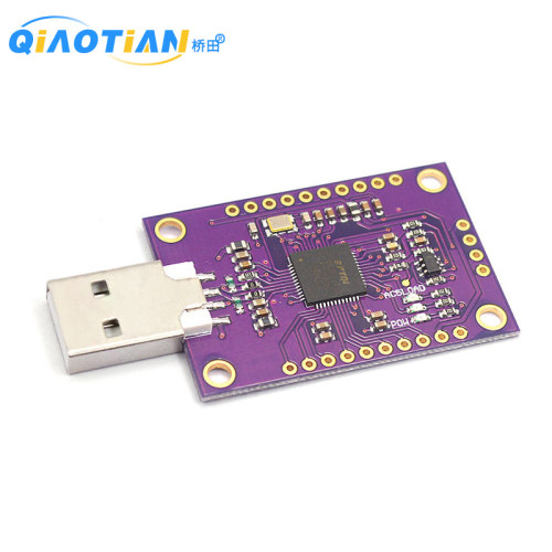 FT232H高速多功能USB to JTAG UART/FIFO SPI/I2C 模块 - 图0