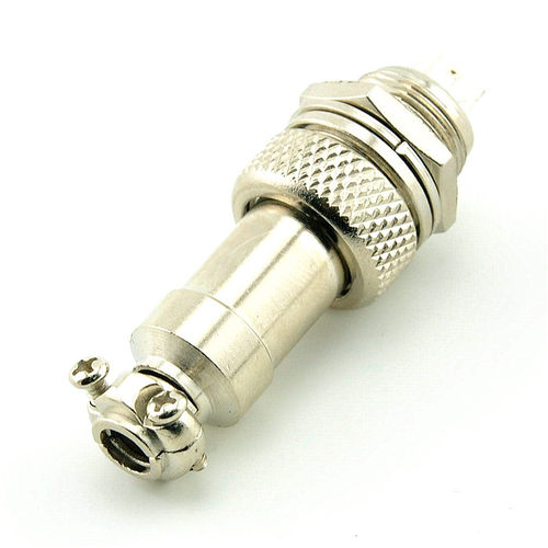 桥田|5PIN 12mm GX12-5芯 航空插头 电缆连接器 插头+插座 5对 - 图2