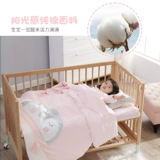 Одеяло для детского сада, хлопковый комплект для сна, детское покрывало, пододеяльник, 3 предмета, постельные принадлежности