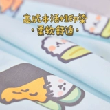 Мультяшный хлопковый комплект, покрывало, пододеяльник, простыня, постельные принадлежности, 4 предмета, 3 предмета