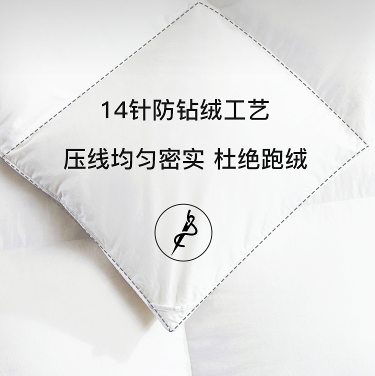 梦洁宝贝波兰进口95白鹅绒被羽绒被冬被A类抗菌儿童保暖加厚被芯