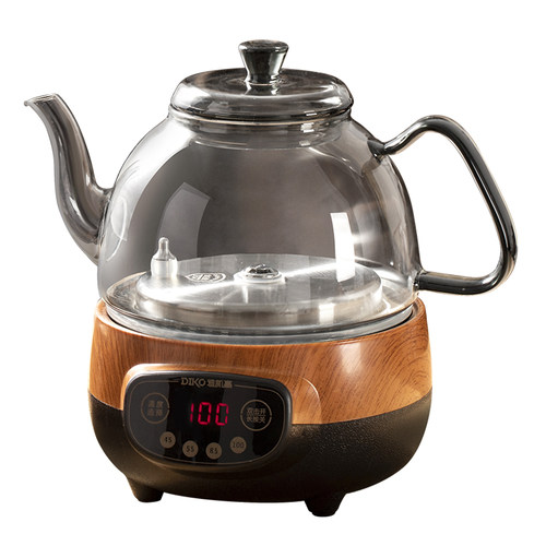 功夫茶玻璃烧水壶自动上水泡茶专用电热养生底部吸水小型电茶壶新 - 图0