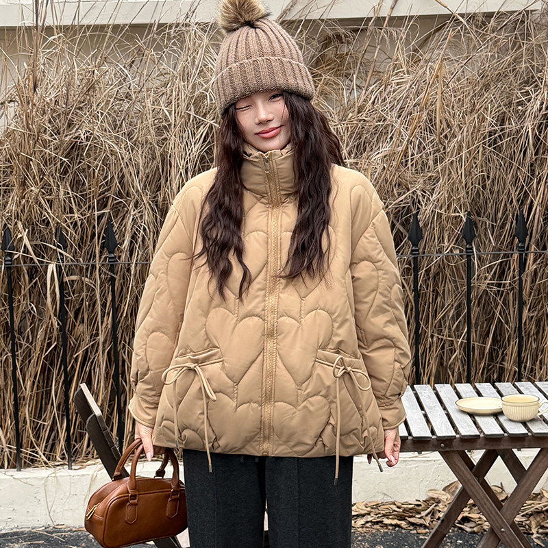 绮娑大码女装冬季新款显瘦胖MM立领小棉服宽松保暖棉衣外套女,淘宝优惠券,粉丝福利购,淘宝优惠卷