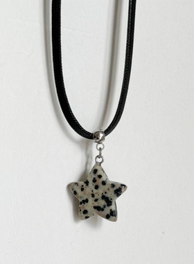 韩系ins风斑点星星五角星项圈项链choker小众辣妹y2k简约甜酷亚比