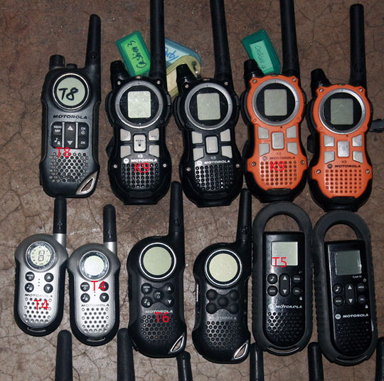 Second-hand Motorola walkie-talkie fm for civilian use