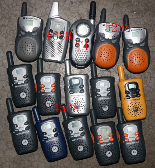 Second-hand Motorola walkie-talkie fm for civilian use