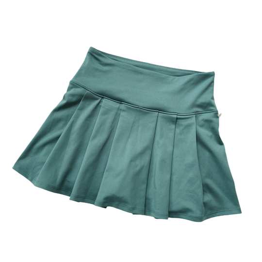专业百褶网球裙女羽毛球裙假两件运动半裙高腰训练高尔夫短裙口袋